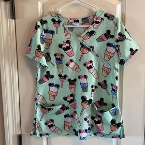 Women’s Disney scrub top